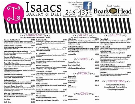 Isaacs bakery bainbridge ga  2 reviews Closed Now